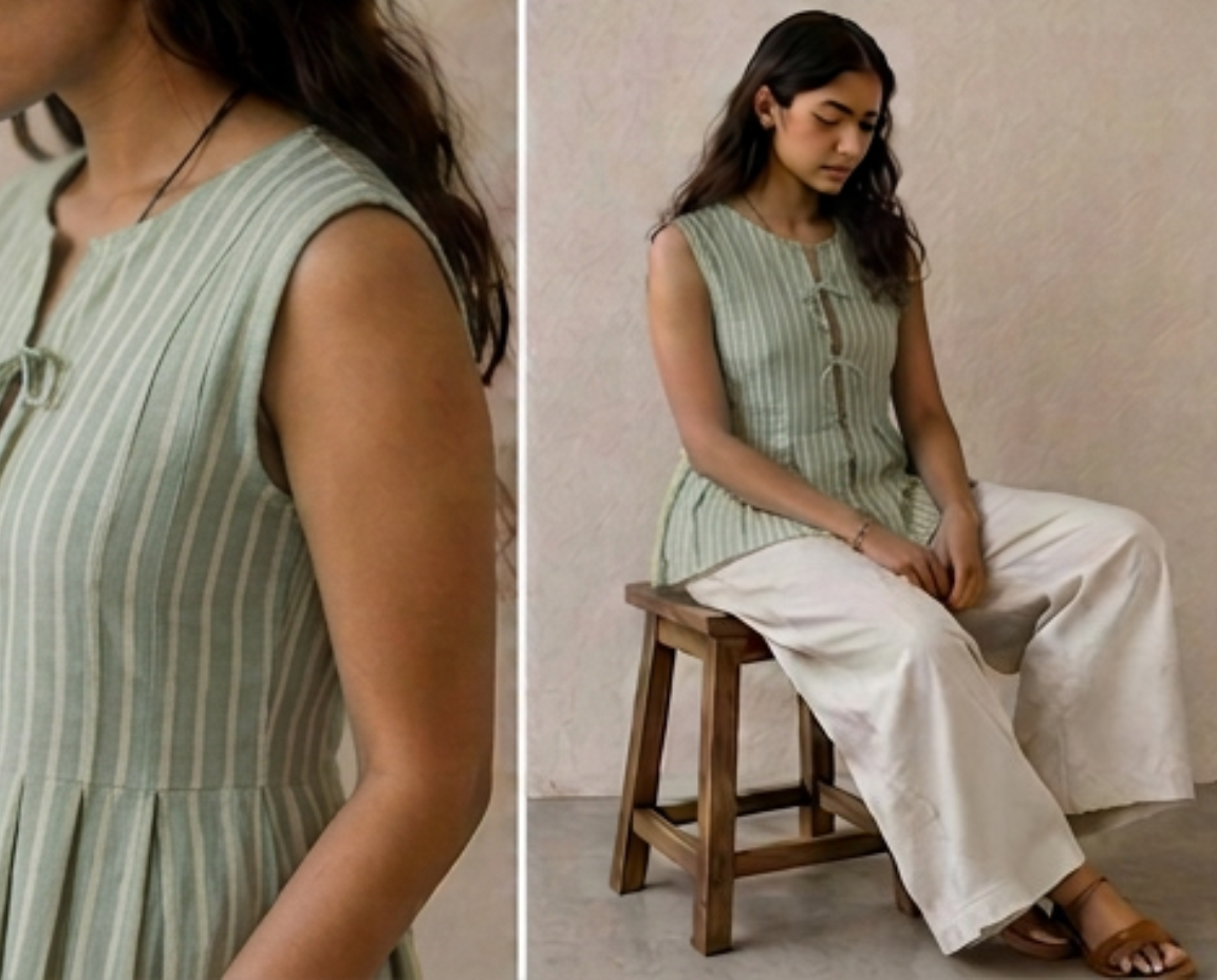 AABHA TOP STRIPED
