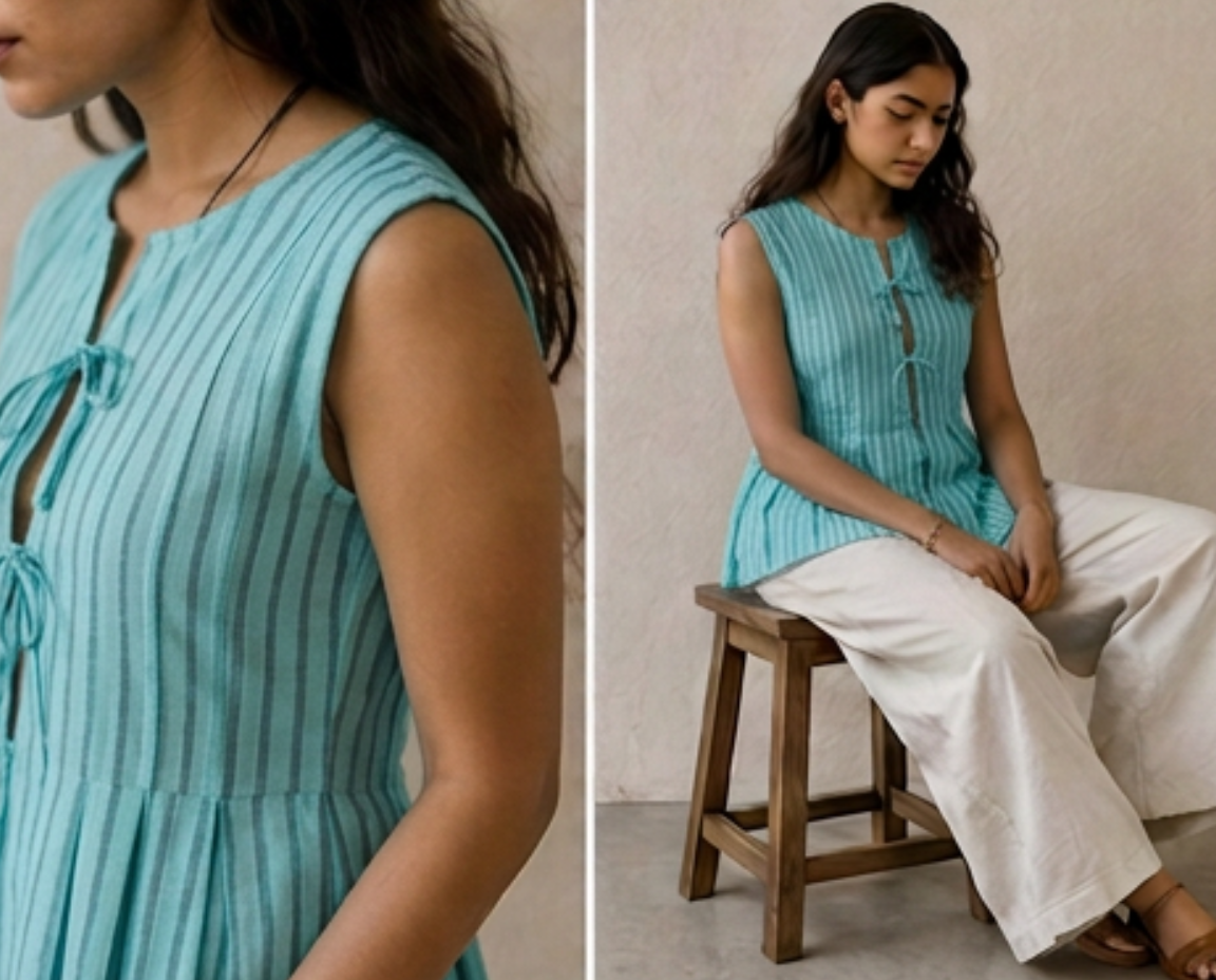 AABHA TOP STRIPED