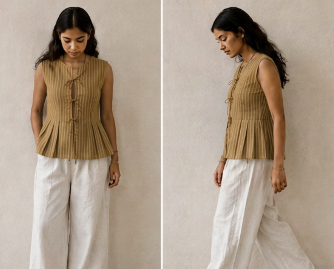 AABHA TOP STRIPED