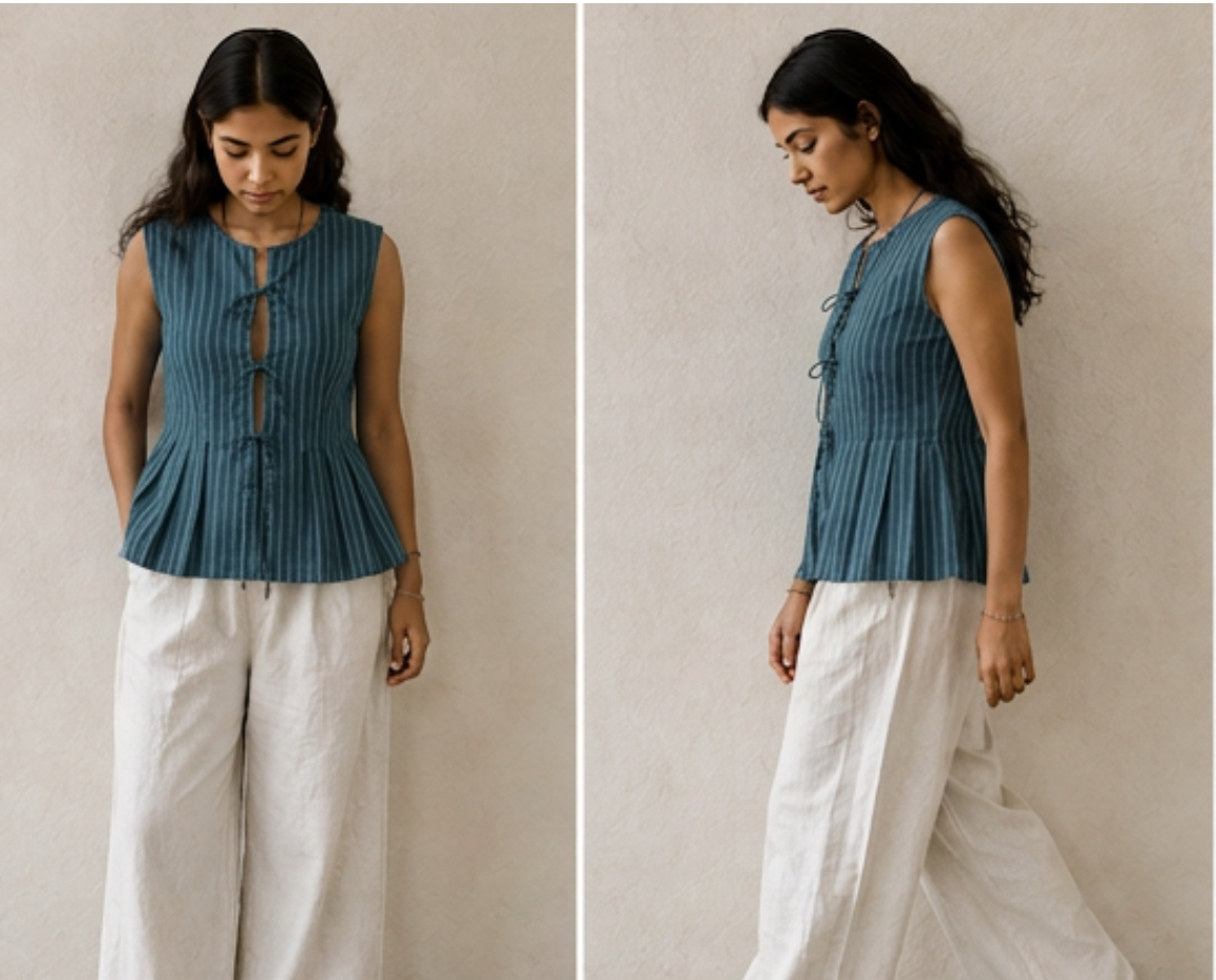 AABHA TOP STRIPED