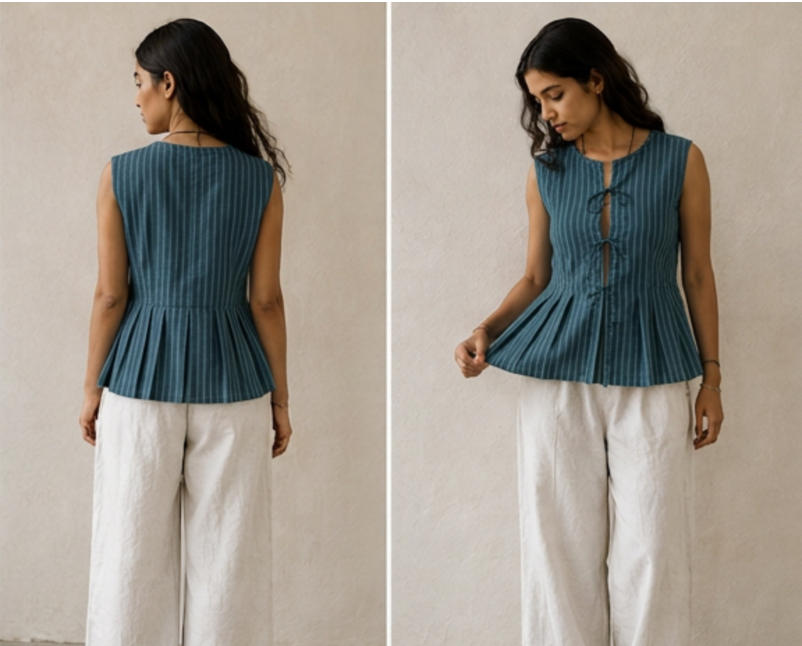 AABHA TOP STRIPED