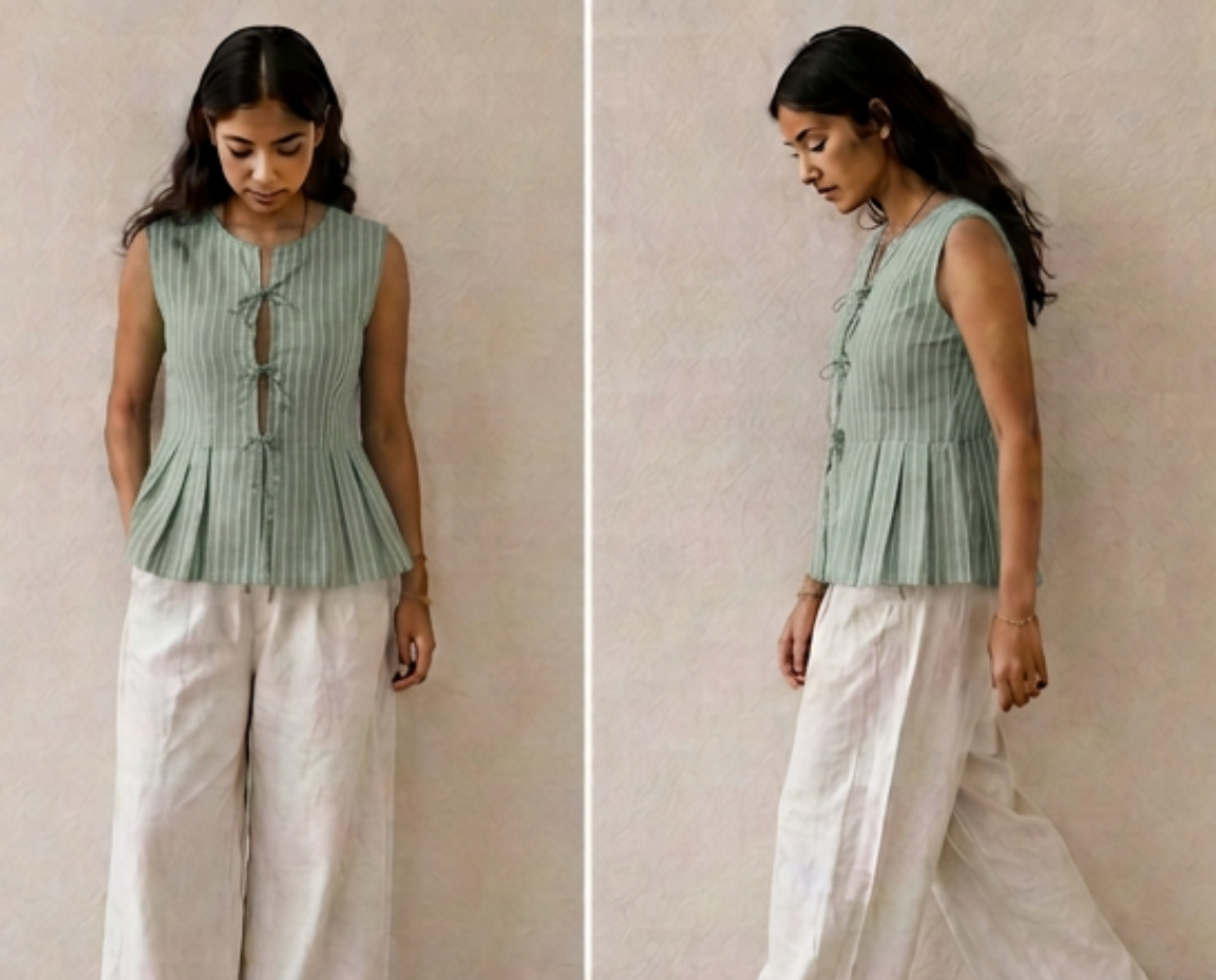 AABHA TOP STRIPED