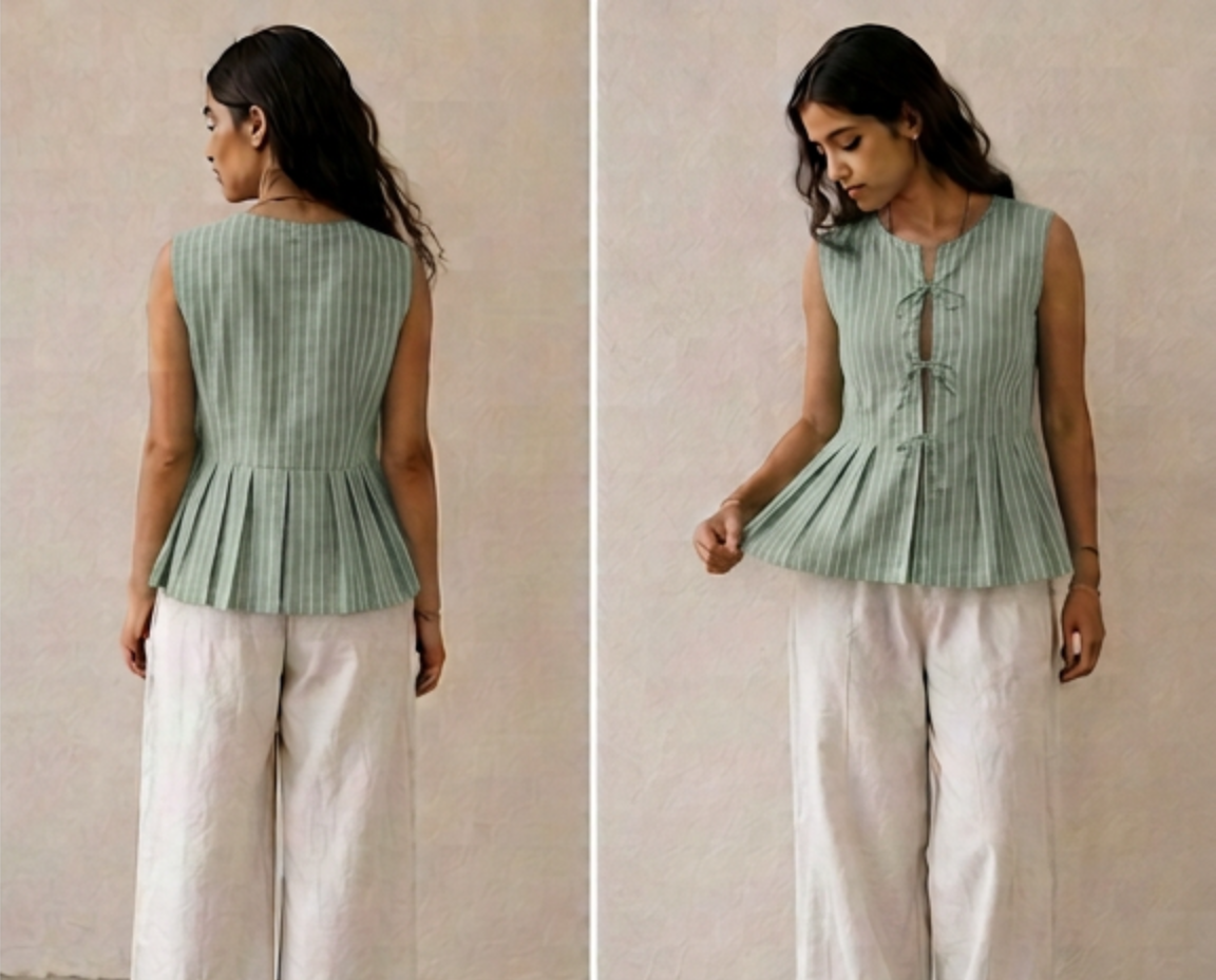 AABHA TOP STRIPED